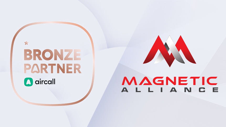 Magnetic Alliance and Aircall partnership announcement